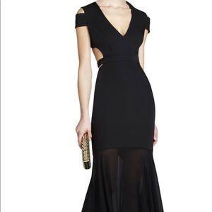 BCBG Black, Floor Length Ava Dress